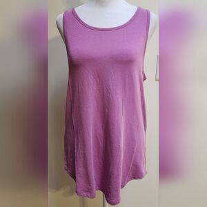 NEW Core I0 Fitted Yoga Tank Top Open Twist Back Size S